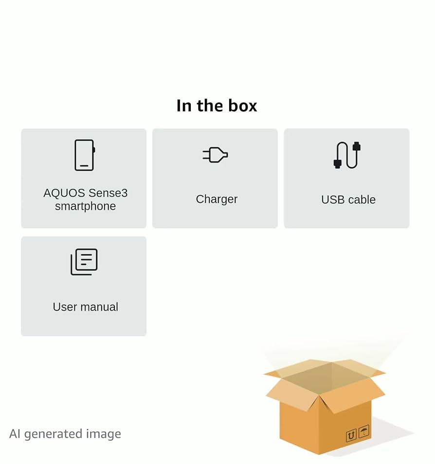 Amazon | AU AQUOS sense3 SHV45 ブラック 黒 白ロム | au
